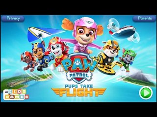 Nickelodeon Games to play online 2017 ♫Paw Patrol Pups Take Flight Episode 4♫ Kids Games