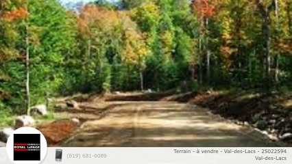 Terrain - à vendre - Val-des-Lacs - 25022594