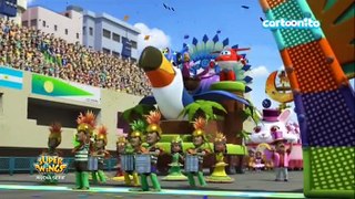 Super Wings italiano Season 1 Episde 11-12 - Lezioni di Samba-Il bambino della piramide - S1E11-12