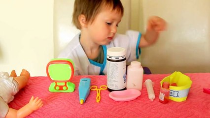 DIY Children's Doctor Kit - Creative Kid doctor with her medical set_05