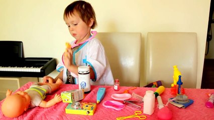 DIY Children's Doctor Kit - Creative Kid doctor with her medical set_23