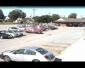 Van hit by 2 trains!  Mom in minivan tries to outrin train - Train wins