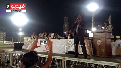 تكريم أهالى الشهداء بنادى الزمالك بحضور أعضاء بمجلس النواب