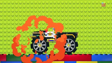 Monster Truck Lego _ Lego Game _ Funny Kids Video-s
