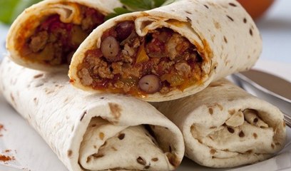 How to Make a Mexican Burrito | Green Chili Salsa
