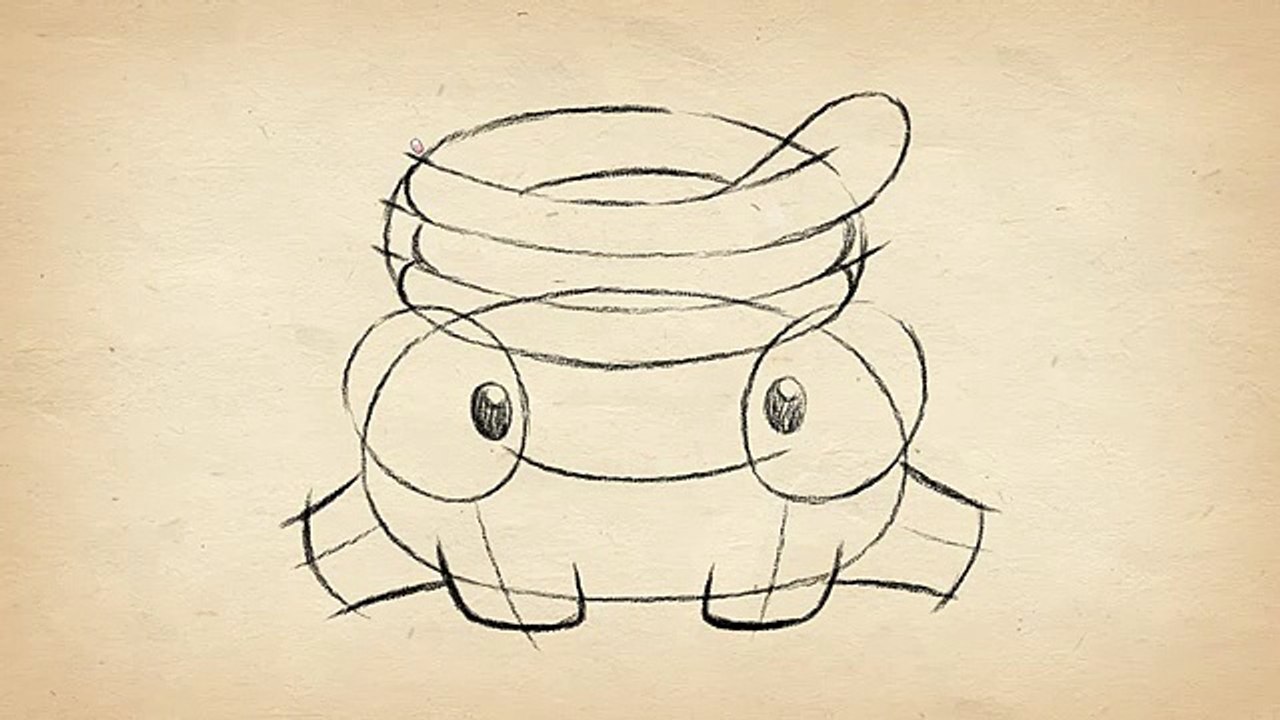 Как нарисовать Тосю - How to draw Toss (Cut the Rope) Приключения Ам Няма