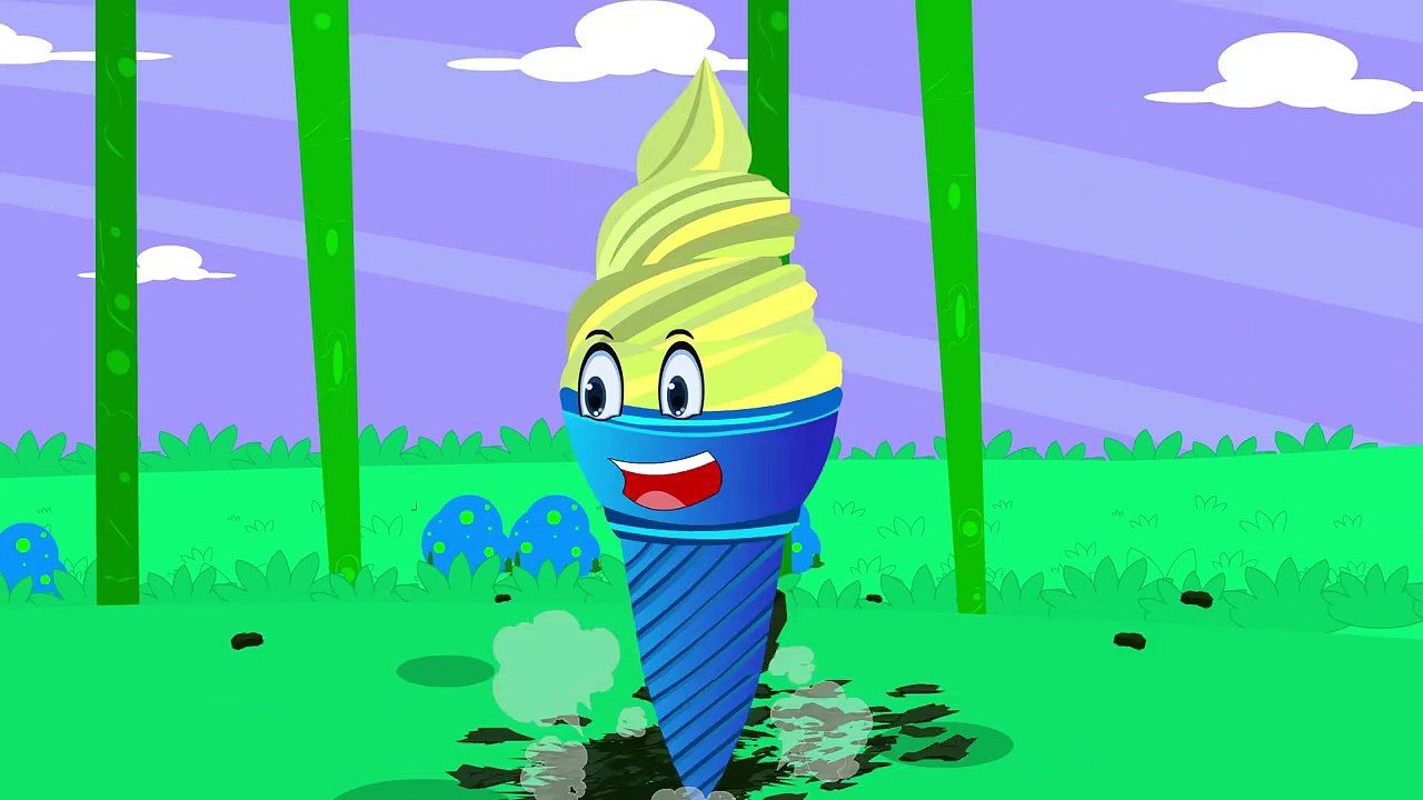 Mega Cone Ice Cream Vs Jumbo Man Finger family Rhymes for Ch