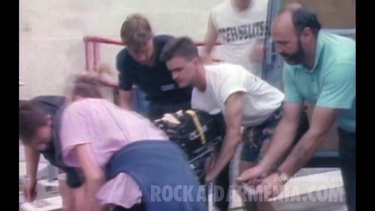Rock Aid Armenia - Smoke on the Water - Promo Video 1989