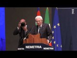 Foligno - Mattarella alla XXV Conferenza Etica ed Economica (19.05.17)