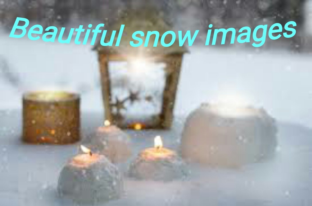 Snow related images ,slideshow