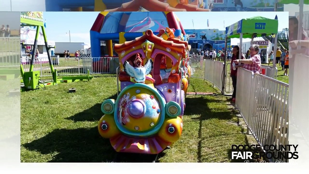 Family Fun at the Fairgrounds 2016 Dodge County Fair Day 1 near Beaver Dam Wisconsin