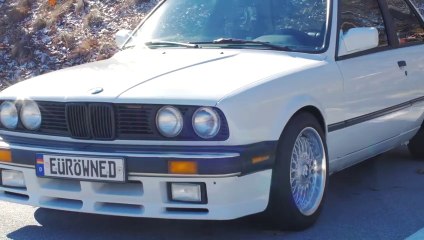 BMW E30 Car Review!-German Perfection That Dude in Blue