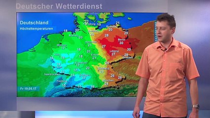 19.05.2017 Unwetterwarnung Deutscher Wetterdienst