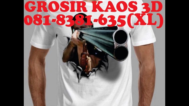 081-8381-635(XL), Kaos 3d China Surabaya, Kaos 3d Canon Surabaya, Kaos 3d Couple Surabaya