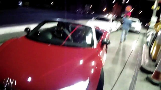 SUPERCAR CONVOY REV BATTLE AUDI R8 V8, AUDI R8 V10, LAMBORGHINI GALLARDO LP560 INSANE SOUNDS!!