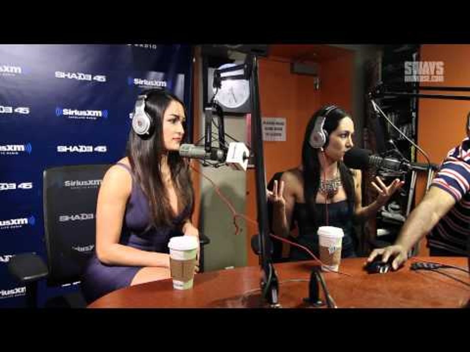 Bella Twins on How they Began Wrestling and John Cena's Rapping on Sway in the Morning