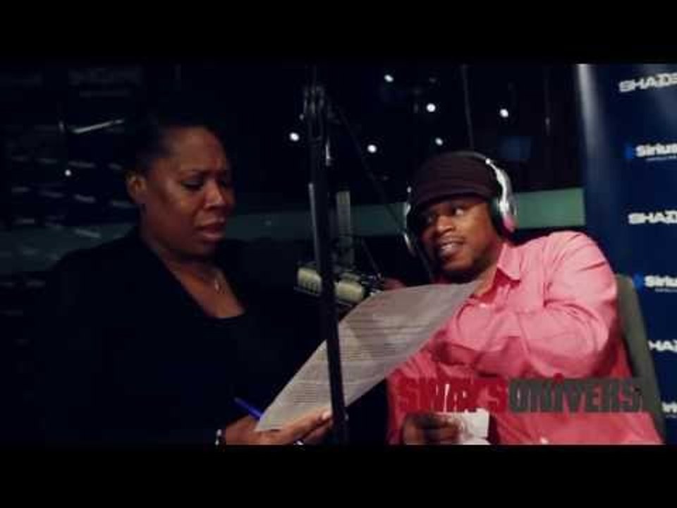 Obie Trice inside Sway in the Morning's A&R Room