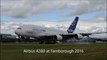 Airbus A380 at Farnborough air show 2016