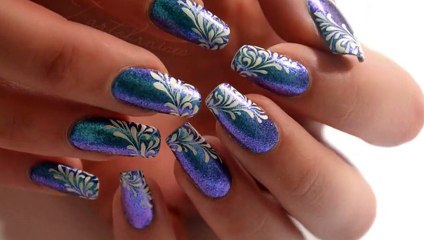 Nail art dentraînement _ tuto gouttes faciles