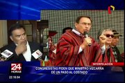 Congresistas piden renunciar a ministro Martín Vizcarra
