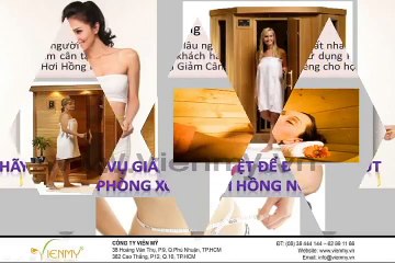 Hãy tạo dịch vụ Giảm Cân Triệt Để đầy thu hút cùng Phòng Xông Hơi Hồng Ngoại