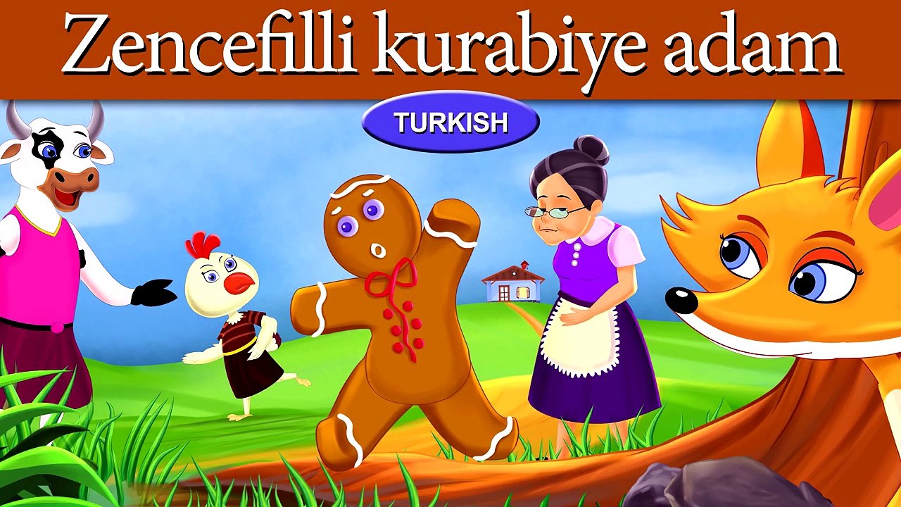 Zencefilli kurabiye adam - Peri Masalları - 4K UHD