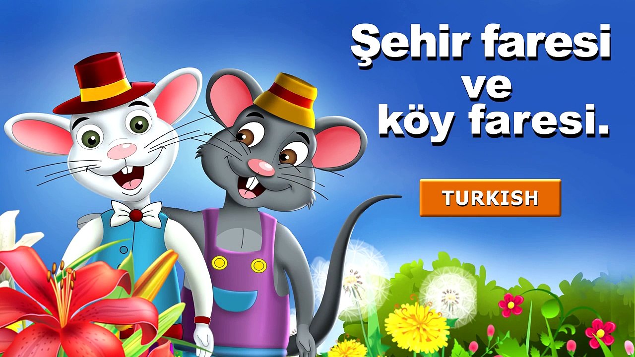 Şehir faresi ve köy faresi - Peri Masalları - 4K UHD
