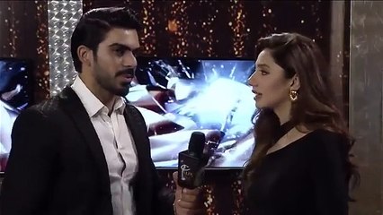 Geo lux Style Award- MAHIRA KHAN BACK Stage Interview