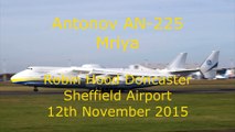 Antonov AN-225 Mriya departing R H S Airport 12th November 2015
