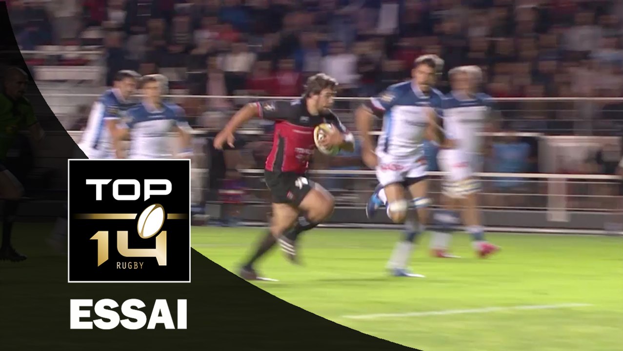 TOP 14 ‐ Essai Laurent DELBOULBES (TLN) – Toulon - Castres – BAR – Saison 2016/2017