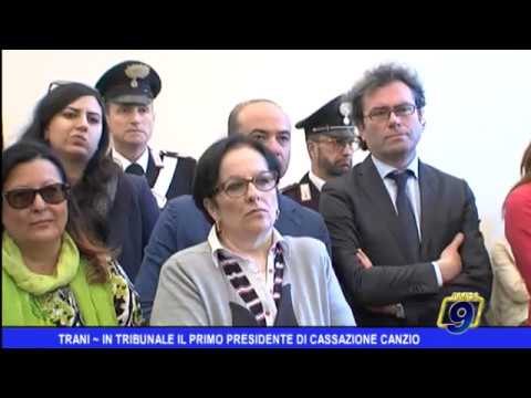 Trani | In Tribunale il primo presidente di Cassazione Canzio