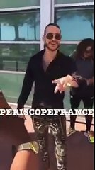 Gradur retrouve par hasard son pote SCH en première classe ! snap rappeur