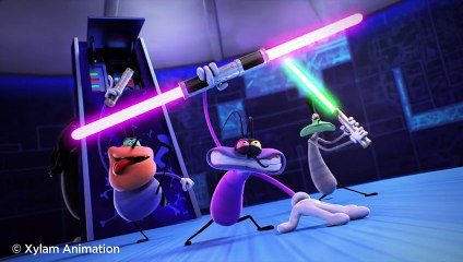 Funny Oggy & Cockroaches  et les Cafards Clip