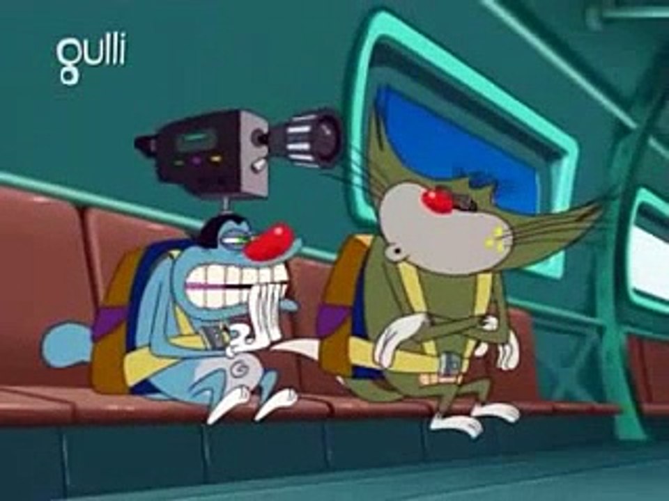 Funny Oggy and the Cockroaches - Sky Diving