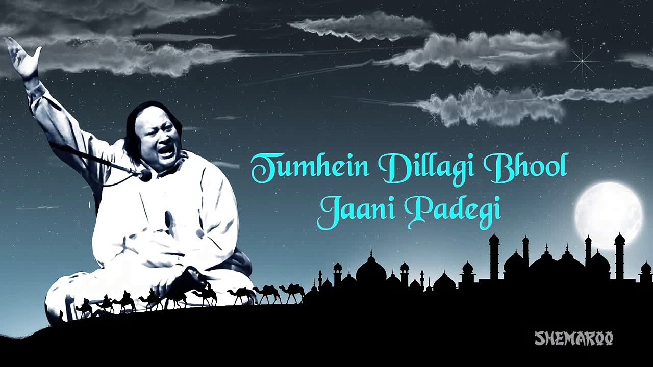 Tumhein Dillagi - Nusrat Fateh Ali Khan - Original Full Song with Lyrics