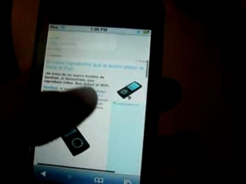 iPod Touch Datafull