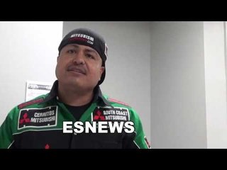 ROBERT GARCIA ON ERIK RUIZ GETTING ROBBED FROM A WIN  EsNews Boxing