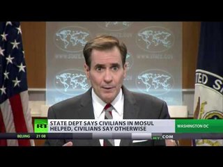 US State Dept claims comparing Mosul with Aleppo is 'insulting'