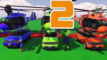 LEARN COLORS for Kids with Spiderman & Color Quad Bike & Mickey Mouse & Learning Video for Children