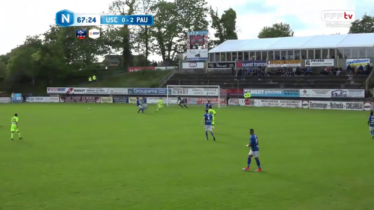 Roulette plus frappe enchainée sur le poteau !!!