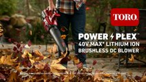 Toro® PowerPlex™ 40V Max  Brushless DC Blower POS