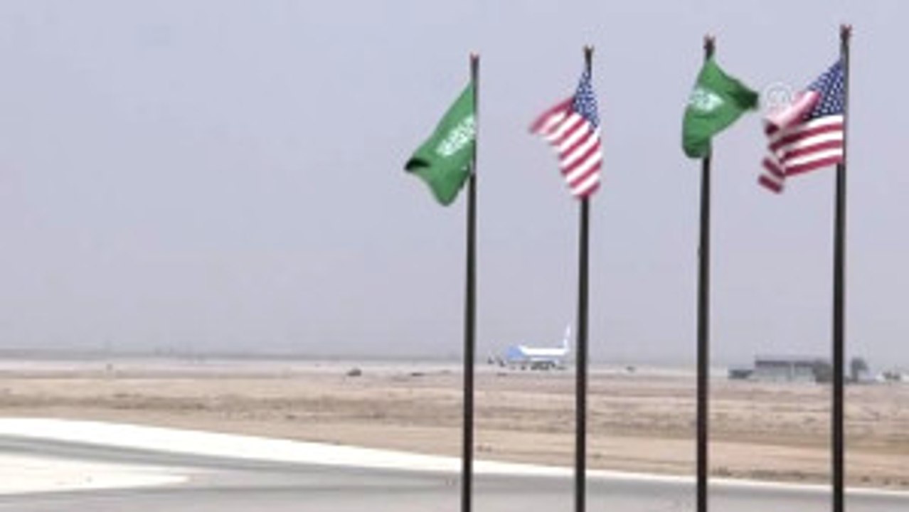 ABD Başkanı Donald Trump, Suudi Arabistan'da