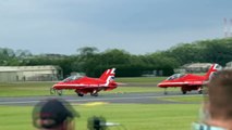 The Red Arrows at RIAT 9th July 2016