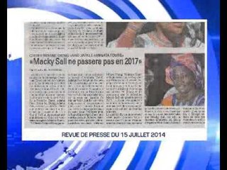 LA REVUE DE PRESSE WLF DU 15 JUILLET 2014