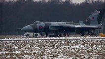 XH558 Avro Vulcan engine test 24.1.13