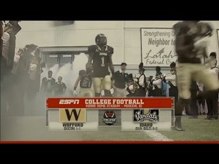 9/19/15: Idaho vs Wofford Highlights