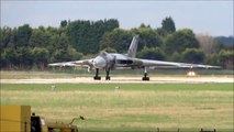 Vulcan XH558 Take off , test flight & landing @ Doncaster 13 09 2015
