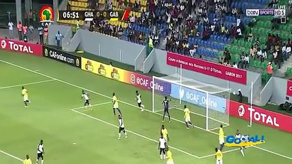 Ghana vs Gabon 5-0 all goals Highlights 17-05-2017 Africa Cup U17