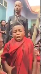 Watch Kumawood Actor DABO Crying At Papa Kumasi Fathers Funeral