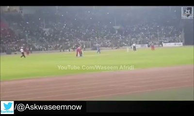 Shahid Afridi Blastering Sixes l Bahrain Cricket Festival 2017